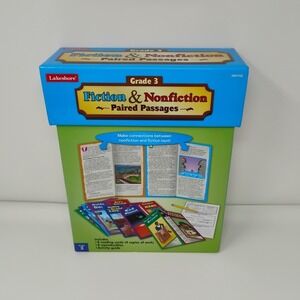 Lakeshore Fiction & Nonfiction Paired Passages GRADE 3 Sealed Contents Open Box